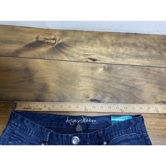 ARIYA JEANS Women's Size 11/12 Curvy Flare Dark Wash NWT - Picture 12 of 14